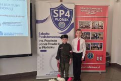 Uczniowie klasy 1a na konkursie.